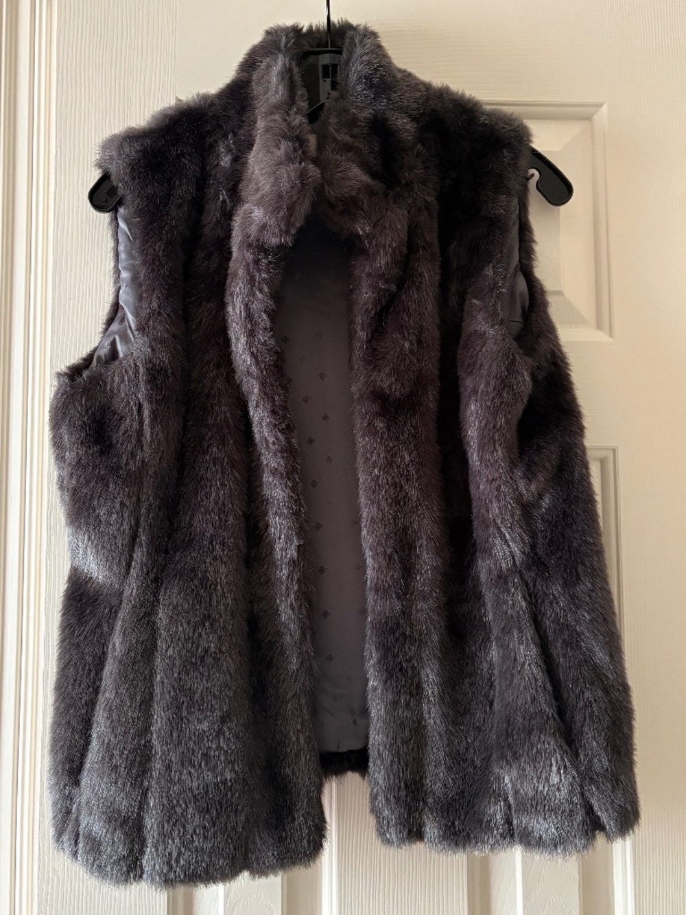 Banana Republic Faux Fur Vest Size Small